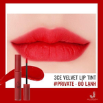 3CE VELTEL LIP TINT #PRIVATE - ĐỎ LẠNH